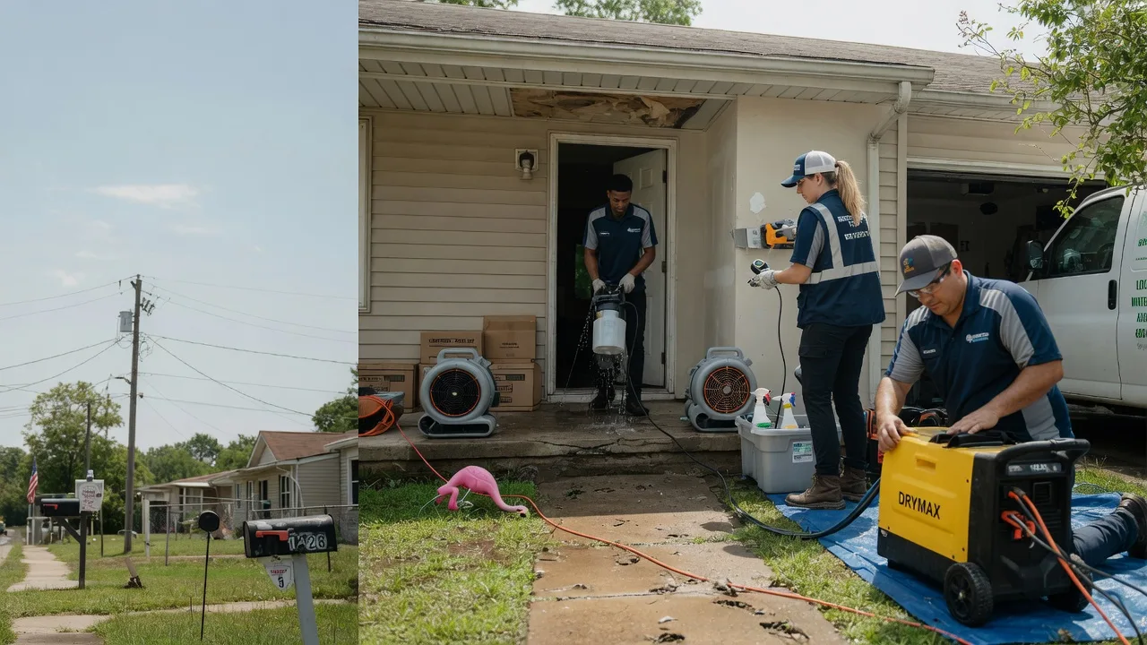 Storm Damage Water Removal in Ewing, MO near me